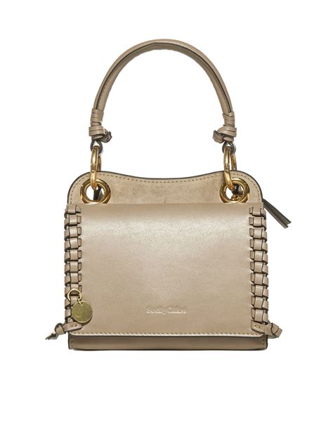 see by chloe tilda mini|See by Chloé Tilda Mini Leather & Suede Tote .